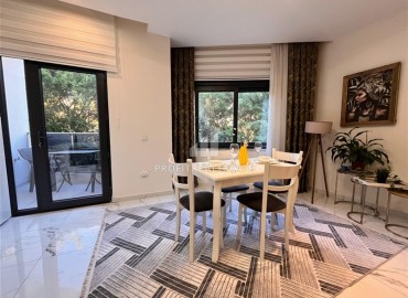 Элегантная двухкомнатная квартира, 55м², в резиденции с бассейном в центре Алании, у пляжа Кейкубат ID-18710 фото-5