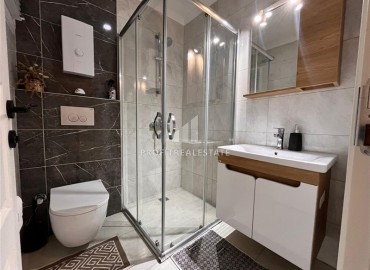 Элегантная двухкомнатная квартира, 55м², в резиденции с бассейном в центре Алании, у пляжа Кейкубат ID-18710 фото-9