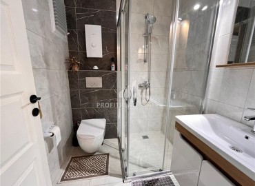 Элегантная двухкомнатная квартира, 55м², в резиденции с бассейном в центре Алании, у пляжа Кейкубат ID-18710 фото-10