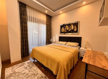 Элегантная двухкомнатная квартира, 55м², в резиденции с бассейном в центре Алании, у пляжа Кейкубат ID-18710 фото-14