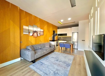 Стильные апартаменты с одной спальней, 55м², в резиденции премиум класса в центре Алании, в 350м от пляжа Клеопатры ID-18712 фото-2