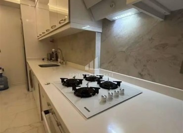 Уютная трехкомнатная квартира, 104м², в новой резиденции с бассейном в 150м от пляжа Клеопатры, Алания ID-18714 фото-4