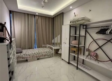 Уютная трехкомнатная квартира, 104м², в новой резиденции с бассейном в 150м от пляжа Клеопатры, Алания ID-18714 фото-8