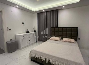 Уютная трехкомнатная квартира, 104м², в новой резиденции с бассейном в 150м от пляжа Клеопатры, Алания ID-18714 фото-9