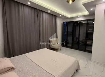 Уютная трехкомнатная квартира, 104м², в новой резиденции с бассейном в 150м от пляжа Клеопатры, Алания ID-18714 фото-10