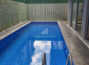 Уютная трехкомнатная квартира, 104м², в новой резиденции с бассейном в 150м от пляжа Клеопатры, Алания ID-18714 фото-15