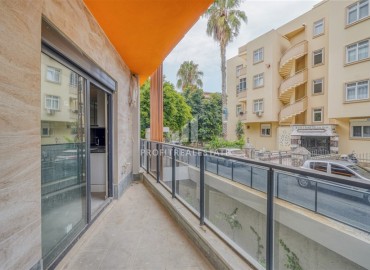 Центр Алании: новая квартира с одной спальней, 55м², в комплексе с парковкой, в 750м от Средиземного моря ID-18719 фото-12