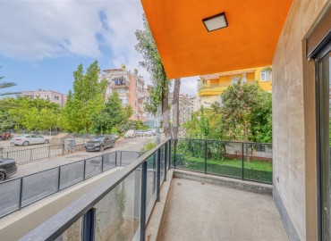 Центр Алании: новая квартира с одной спальней, 55м², в комплексе с парковкой, в 750м от Средиземного моря ID-18719 фото-13