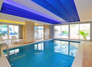 Меблированная двухкомнатная квартира, 65м², в комплексе премиум класса в 300м от моря в центре Махмутлара, Алания. ID-18720 фото-18