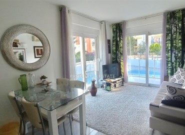 Симпатичные апартаменты 1+1, 50м², в комплексе с бассейном в 300м от моря в районе Оба, Алания по привлекательной цене ID-18726 фото-6