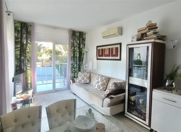 Симпатичные апартаменты 1+1, 50м², в комплексе с бассейном в 300м от моря в районе Оба, Алания по привлекательной цене ID-18726 фото-7