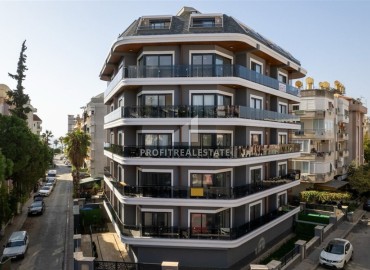 Готовая к проживанию, двухкомнатная квартира, 55м² в новостройке премиум класса, в центре Алании, 150м до моря ID-18727 фото-1