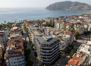 Готовая к проживанию, двухкомнатная квартира, 55м² в новостройке премиум класса, в центре Алании, 150м до моря ID-18727 фото-18