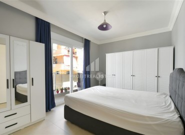 Элегантная двухкомнатная квартира, 55м², в современной резиденции у пляжа Клеопатры в центре Алании под ВНЖ ID-18730 фото-6