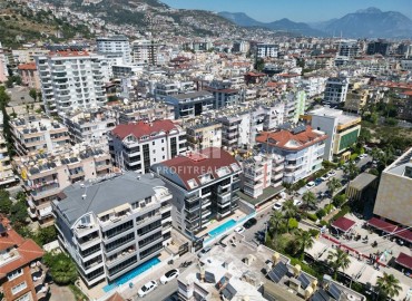 Элегантная двухкомнатная квартира, 55м², в современной резиденции у пляжа Клеопатры в центре Алании под ВНЖ ID-18730 фото-14