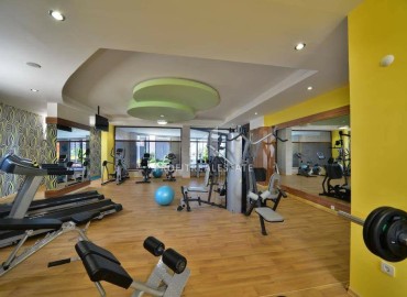 Видовая меблированная квартира 1+1, 58м², в элитном комплексе в районе Алании – Джикджилли ID-18731 фото-17