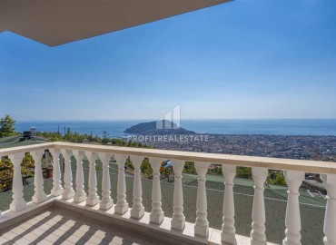 Обновленная меблированная вилла 3+1, 150м² с потрясающими видами в горном районе Алании Бекташ ID-16975 фото-15