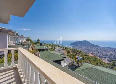 Обновленная меблированная вилла 3+1, 150м² с потрясающими видами в горном районе Алании Бекташ ID-16975 фото-16