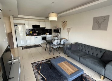 Меблированные апартаменты с одной спальней, 65м², в комплексе с премиум класса, в районе Оба, Алания под ВНЖ ID-18733 фото-2