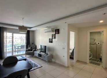 Меблированные апартаменты с одной спальней, 65м², в комплексе с премиум класса, в районе Оба, Алания под ВНЖ ID-18733 фото-7