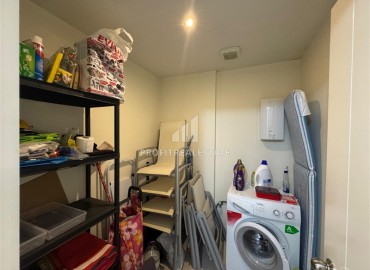 Готовая к проживанию, квартира с двумя спальнями, 110м², в 200м от моря в элитном районе Каргыджак, Алания ID-18734 фото-16