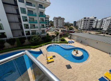 Готовая к проживанию, квартира с двумя спальнями, 110м², в 200м от моря в элитном районе Каргыджак, Алания ID-18734 фото-19