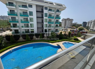 Готовая к проживанию, квартира с двумя спальнями, 110м², в 200м от моря в элитном районе Каргыджак, Алания ID-18734 фото-20