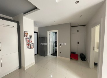 Стильная квартира с одной спальней, 65м², с потрясающим видом на море в элитном комплексе в районе Алании - Тосмур ID-18735 фото-6