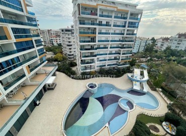 Стильная квартира с одной спальней, 65м², с потрясающим видом на море в элитном комплексе в районе Алании - Тосмур ID-18735 фото-13