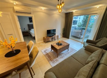 Элегантные апартаменты с одной спальней, 75м², в комплексе с обширной инфраструктурой в Джикджилли, Алания ID-18739 фото-4