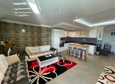 Фешенебельная двухкомнатная квартира, 80м², в элитном комплексе в спальном районе Алании – Джикджилли ID-18740 фото-2