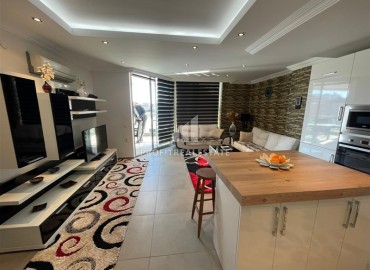 Фешенебельная двухкомнатная квартира, 80м², в элитном комплексе в спальном районе Алании – Джикджилли ID-18740 фото-3