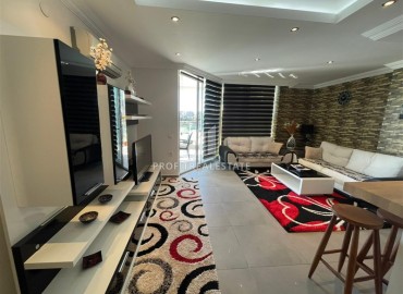 Фешенебельная двухкомнатная квартира, 80м², в элитном комплексе в спальном районе Алании – Джикджилли ID-18740 фото-7