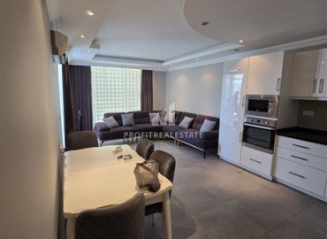 Элегантная квартира с двумя спальнями, 110м², в элитной резиденции в районе Алании - Джикджилли ID-18395 фото-4