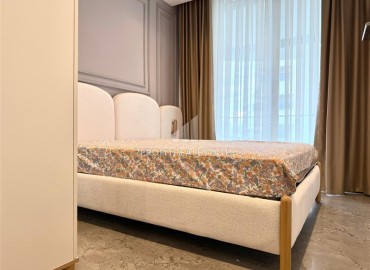 Двухкомнатная квартира, 65м², с бытовой техникой в элегантной резиденции на первой береговой линии в Каргыджаке, Алания ID-17190 фото-7