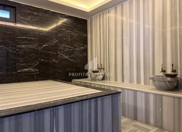 Двухкомнатная квартира, 65м², с бытовой техникой в элегантной резиденции на первой береговой линии в Каргыджаке, Алания ID-17190 фото-14