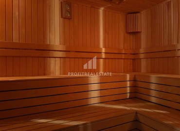 Двухкомнатная квартира, 65м², с бытовой техникой в элегантной резиденции на первой береговой линии в Каргыджаке, Алания ID-17190 фото-15