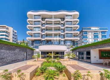 Двухкомнатная квартира, 65м², с бытовой техникой в элегантной резиденции на первой береговой линии в Каргыджаке, Алания ID-17190 фото-17