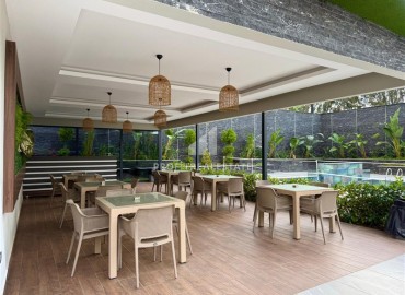 Двухкомнатная квартира, 65м², с бытовой техникой в элегантной резиденции на первой береговой линии в Каргыджаке, Алания ID-17190 фото-18