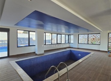 Квартира с одной спальней, 48м², с видом на горы в новой резиденции с инфраструктурой в районе Оба, Алания ID-18741 фото-19