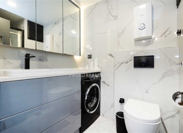 Элегантная двухкомнатная квартира, 80м², на высоком этаже в элитном комплексе в районе Алании – Джикджилли ID-18742 фото-8