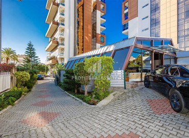 Элегантная двухкомнатная квартира, 80м², на высоком этаже в элитном комплексе в районе Алании – Джикджилли ID-18742 фото-13