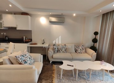 Готовая к проживанию, квартира 1+1, 80м², в комфортабельном комплексе с оригинальной концепцией в районе Алании – Джикджилли ID-18743 фото-5