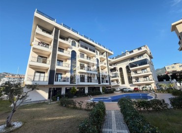 Апартаменты с одной спальней, 50м², в комфортабельной резиденции с инфраструктурой в Оба, Алания ID-18745 фото-1