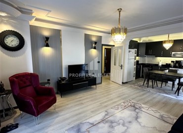 Уютная квартира с двумя спальнями, 125м², в комплексе с бассейном у вторничного рынка в Махмутларе, Алания ID-18754 фото-6