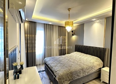 Уютная квартира с двумя спальнями, 125м², в комплексе с бассейном у вторничного рынка в Махмутларе, Алания ID-18754 фото-12