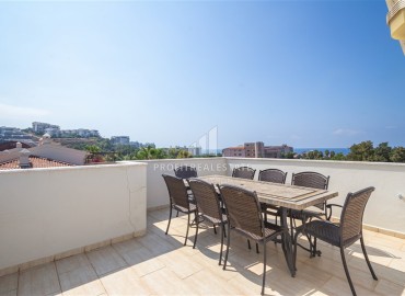 Элегантный четырехкомнатный пентхаус, 155м², в районе Алании Конаклы в 500м от Средиземного моря под ВНЖ ID-18129 фото-16