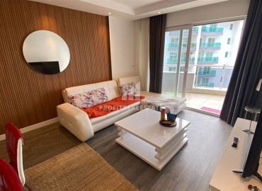 Стильные двухкомнатные апартаменты, 75м², в комплексе с отельной инфраструктурой в районе Алании – Джикджилли ID-18755 фото-4