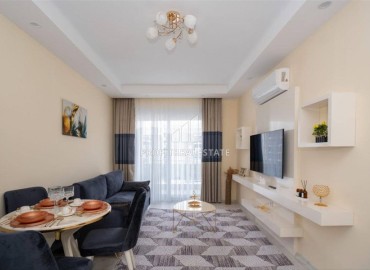 Готовая к проживанию, квартира 1+1, 48м², в комплексе с инфраструктурой в Махмутларе, Алания, 550м от моря ID-18758 фото-3