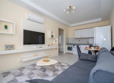 Готовая к проживанию, квартира 1+1, 48м², в комплексе с инфраструктурой в Махмутларе, Алания, 550м от моря ID-18758 фото-4